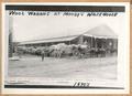 Unloading Wool Wagons at Wasco Warehouse - 1890's