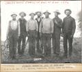 Underwood Family of Boys at Boyd - 1902L to R: Ed, Rev. P.P., Quintus, Vespertine, Irving, Elmer and William