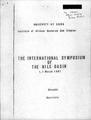 International Symposium of the Nile Basin