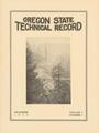 Oregon State Technical Record, December 1925