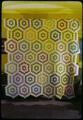 Approx. 78 x 88 inch 'Double Wedding Ring' pieced by Ida Bixby when she was about 86 years old, around 1968. She was a woman who had lived with Peters in Portland. She pieced it in 1967 when she lived with them. It was her 18th Double Wedding Ring quilt. She quilted on her lap--and she pieced it in two weeks. $300 insured