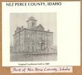 Nez Perce Original Courthouse built in 1889 - Idaho