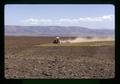 Tractor plowing pea field, Umatilla County, Oregon, circa 1973
