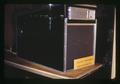 Box slide projector at Pacific International Livestock Expo, Corvallis, Oregon, 1973