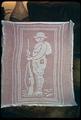 Soldier crocheted 1925 or so at 13 years and mother used it on door as front door curtain n Vernonia, 22 x 25 inches