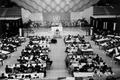 Model United Nations opening ceremonies in Gill Coliseum