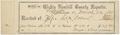 Receipts and other ephemera, 1783-1890 [01]