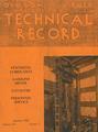 Oregon State Technical Record, January 1938