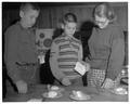 Setting the table at Camp Tamarack, May 1958