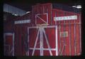 Livery stable mock-up at Pacific Livestock Expo, Oregon, 1977