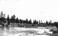 Deschutes River and dam near Bend, Oregon