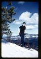 Alice Anne Henderson at Hoodoo Ski Bowl, Sisters, Oregon, circa 1965