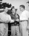 Glenn Davis, Ed Crowley & Norm Van Brocklin, 1950