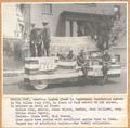 Mosier Post, American Legion float in Department Convention Parade in The Dalles, July, 1922, in front of Vogt School on 4th Street