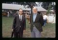 Dairy Extension Specialist Don E. Anderson and colleague, Oregon State Fair, Salem, Oregon, 1971