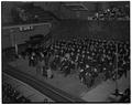 View of stage and faculty, OSC commencement, June 1949