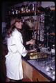 Karen Stevenson in laboratory, Oregon State University, Corvallis, Oregon, circa 1965