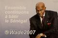 Abdoulaye Wade campaign poster