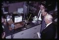 Dr. Stuart Knapp, Jim Short and Reub Long on Department of Agriculture tour, circa 1965
