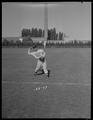 Unidentified Oregon State baseball player throwing