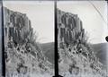 Columnar basalt formation (Columbia River basalt)