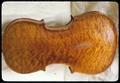 fiddle with cherry back, spruce top. 24 inches long. Made Sept. 15, 1917 by Matt H. Tolonen. (Property of Carl Tolonen)