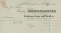 Siletz Indian Agency; miscellaneous bills and papers, September 1872-October 1872 [3]
