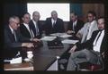 Dr. Gerald Krantz and others meeting to discuss WM-52 corn, 1966