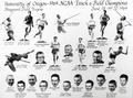 University of Oregon 1964 NCAA track & field champions