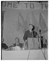 Governor Mark Hatfield speaking at the Forestry Centennial Conference and Fernhopper's Banquet