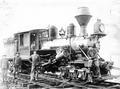 Logging railroad locomotive engine