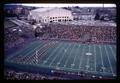 Oregon State University Marching Band in starting formation in Parker Stadium, Corvallis, Oregon, circa 1969
