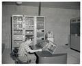 Staffing the control board for an educational television broadcast