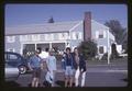 Students in front of Kappa Delta sorority, 1965