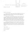 Warfield letter to Esslinger re: legal responsibility for reimbursement for lost gym clothes