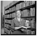 Louise Millirin, OSU librarian, April 1962