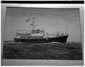 Drawing of OSU's oceanographic research vessel, Acona, Spring 1961