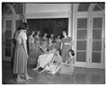 Modern dance group of Betty Lynd Thompson, January 1951