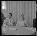 Robert Tips and Dr. Kurt Hirschhorn at American Institute of Biological Sciences national convention, Summer 1962