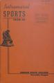 Intramural Sports: Handbook of General Information, 1939-1941