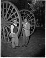 Thomas H. Cody Sr., age 45, and Thomas H. Cody Jr., age 19, a father and son team who entered the School of Forestry, September 1953