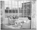 Lounge in Sackett Hall, March 28, 1950