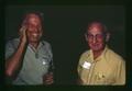 Lyle Hammack and Oscar Haag at Jefferson County Fair, Madras, Oregon, August 1972