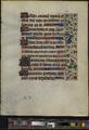 Book of hours fragment