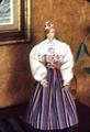 20 in doll from north of Estonia, Pohajaesti (in Pohajaesti costume)