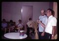 Warren Kronstad and Thomas Jackson discussing Turkey project, Oregon State University, Corvallis, Oregon, circa 1965