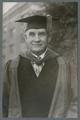 William Jasper Kerr in cap and gown, 1931