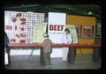 Oregon Beef Commission booth, Oregon State Fair, Salem, Oregon, 1975