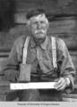 Uncle Leo Medcalf, basket maker, Soluda N.C.