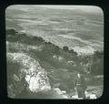 View northeast from Mount Tabor to Mount of Beatitudes and upper Galilee